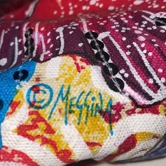 Sun N Sand Messina Large Cotton Tote Tropical Hibiscus Floral Design - Picture 9 of 17